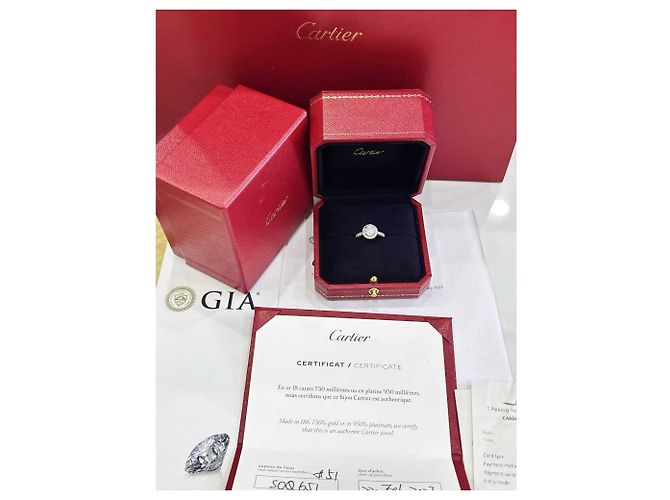 Cartier Ring aus Platin Größe 51 Mehrfarben - Ansicht 3