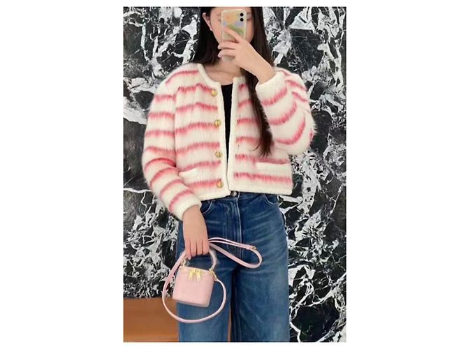Céline Wolljacke Damen S Mehrfarben - Ansicht 7