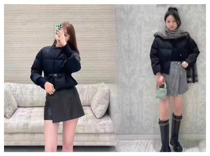 Autre Marque Abrigo Dior de lana mujer S Multicolor - vista 5