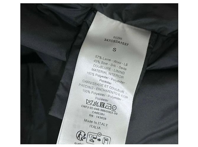 Autre Marque Abrigo Dior de lana mujer S Multicolor - vista 6