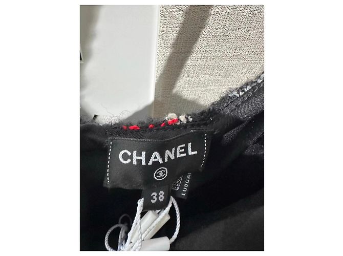 Chanel Tweed Kleid Mehrfarbig Größe 38 Mehrfarben - Ansicht 2