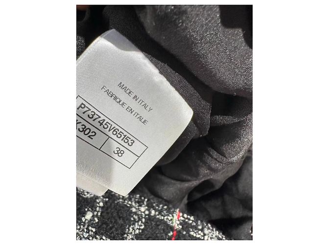 Chanel Tweed Kleid Mehrfarbig Größe 38 Mehrfarben - Ansicht 3