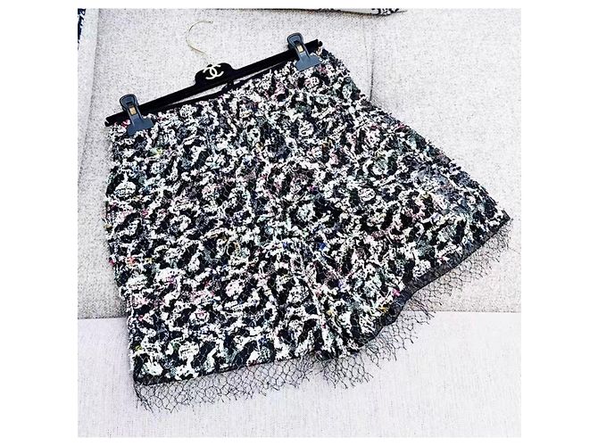 Pantaloncini Chanel in cotone Multicolore - vista 2