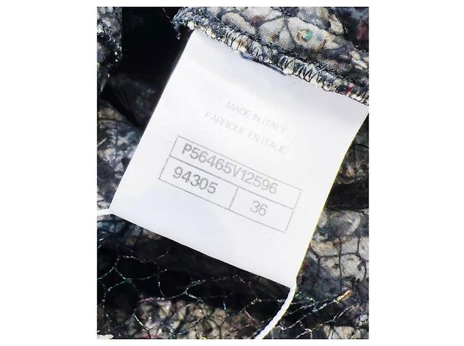 Pantaloncini Chanel in cotone Multicolore - vista 3