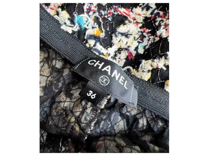 Pantaloncini Chanel in cotone Multicolore - vista 4