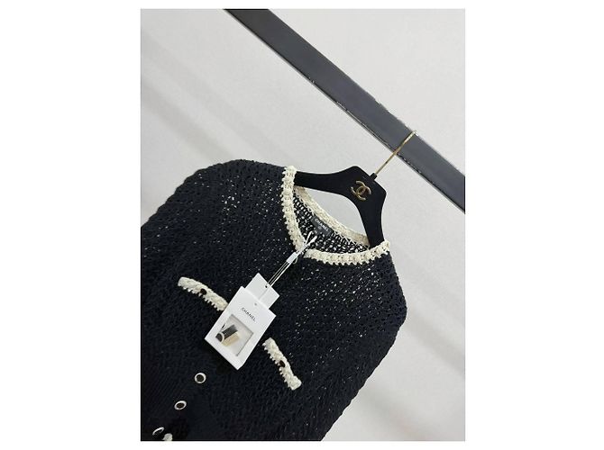 Chanel Kleid aus Seide mehrfarbig Größe 36 Mehrfarben - Ansicht 2