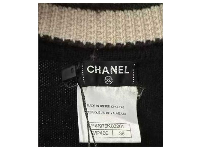 Chanel Strickwaren aus Kaschmir Damen Größe 36 Mehrfarben - Ansicht 3