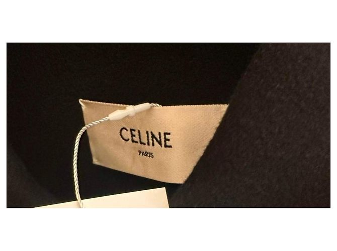 Abrigo Céline de cachemira negro talla 38 - vista 5