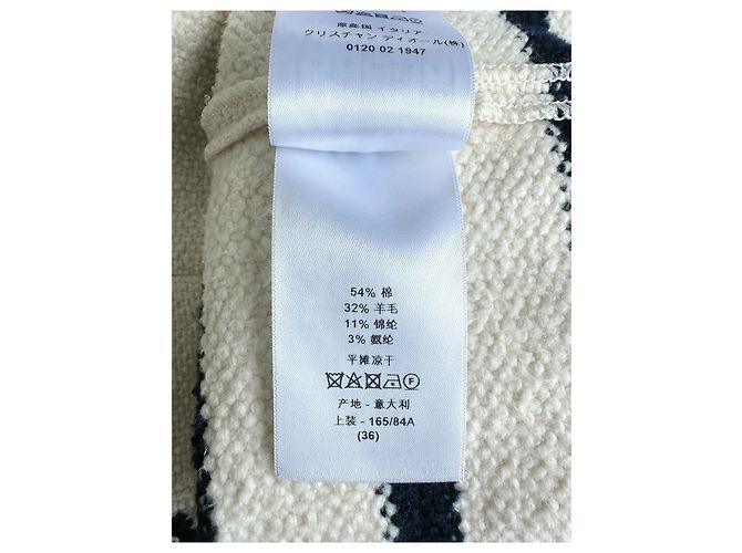 Autre Marque Cardigan Dior a Maniche Corte Multicolore - vista 9
