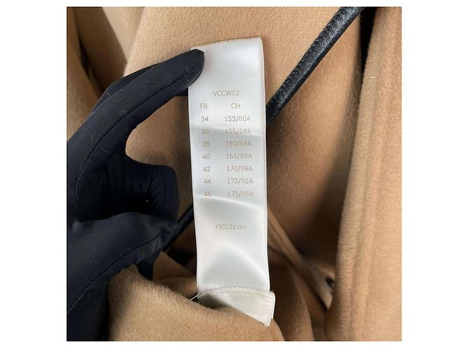 Abrigo Louis Vuitton de cachemira mujer FR 32 Multicolor - vista 6