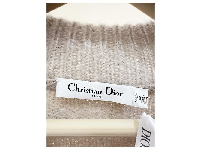 Autre Marque Dior Strickjacke Wolle Sonnenuntergang Farbverlauf Mehrfarben - Ansicht 3