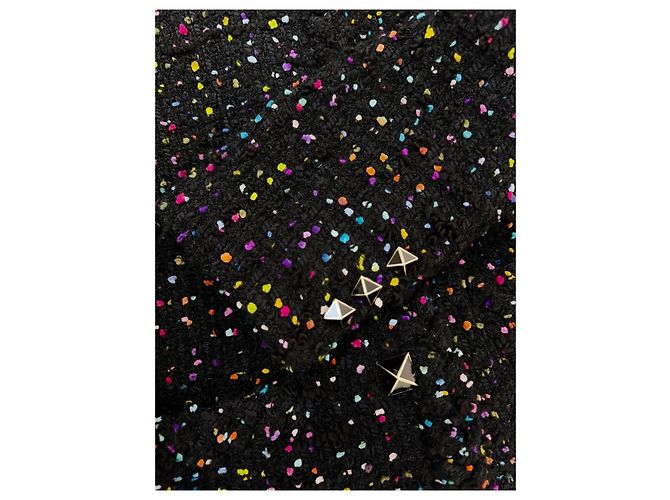 Giacca Valentino Garavani in tweed multicolore - vista 5