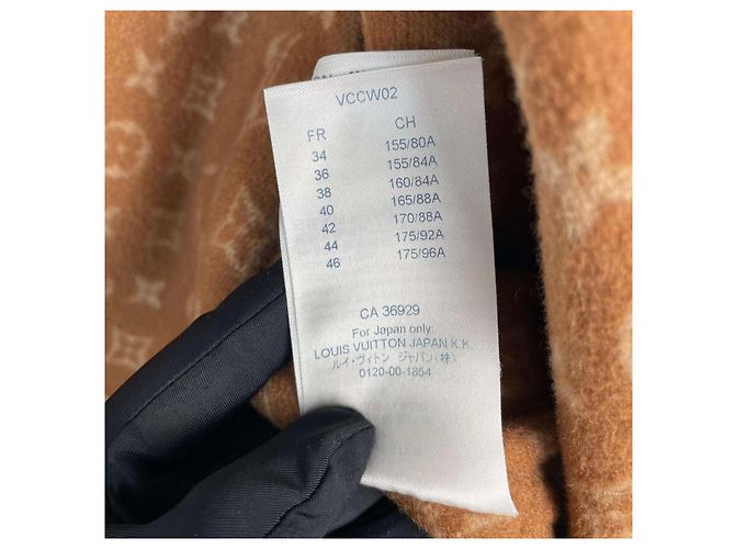 Abrigo Louis Vuitton de lana mujer talla 36 Multicolor - vista 7