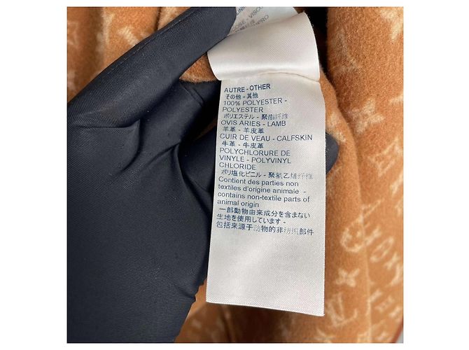 Abrigo Louis Vuitton de lana mujer talla 36 Multicolor - vista 8