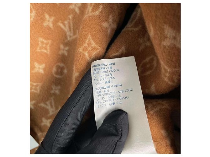 Abrigo Louis Vuitton de lana mujer talla 36 Multicolor - vista 9