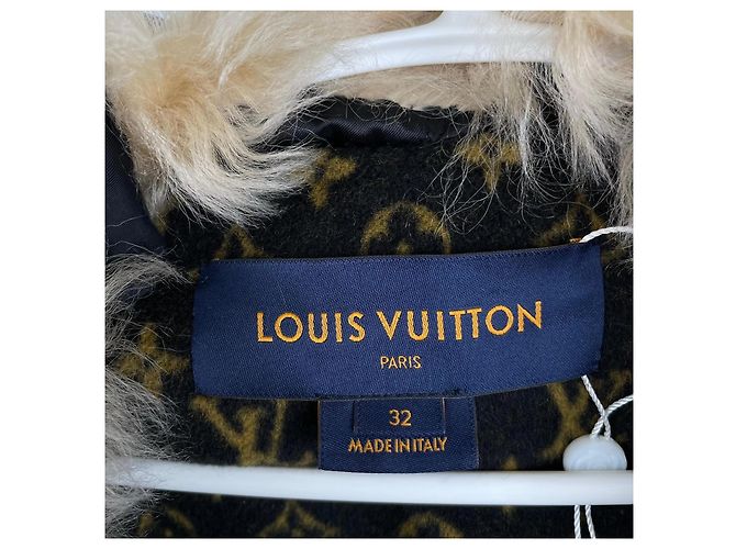 Abrigo Louis Vuitton de lana mujer talla 32 Multicolor - vista 4