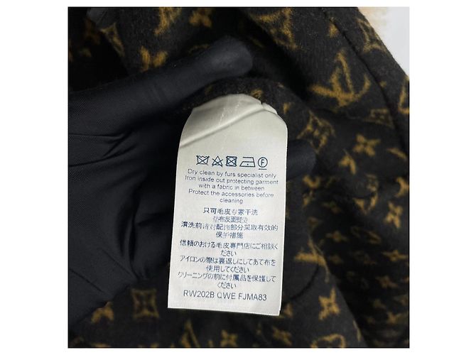 Abrigo Louis Vuitton de lana mujer talla 32 Multicolor - vista 5
