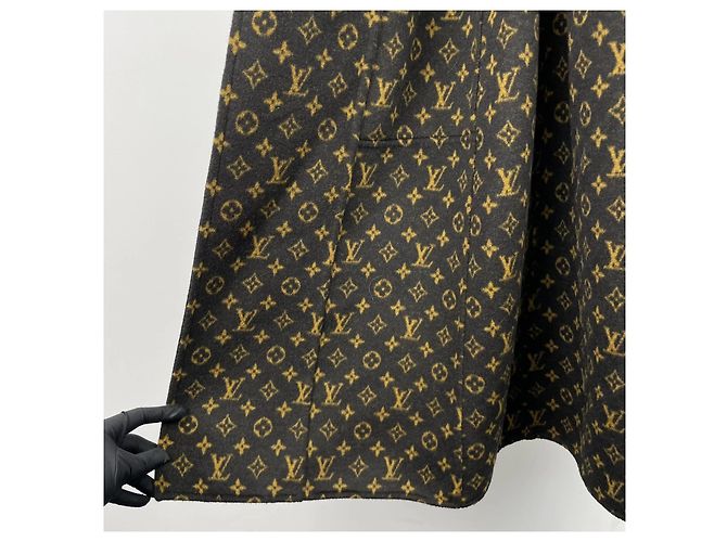 Abrigo Louis Vuitton de lana mujer talla 32 Multicolor - vista 9