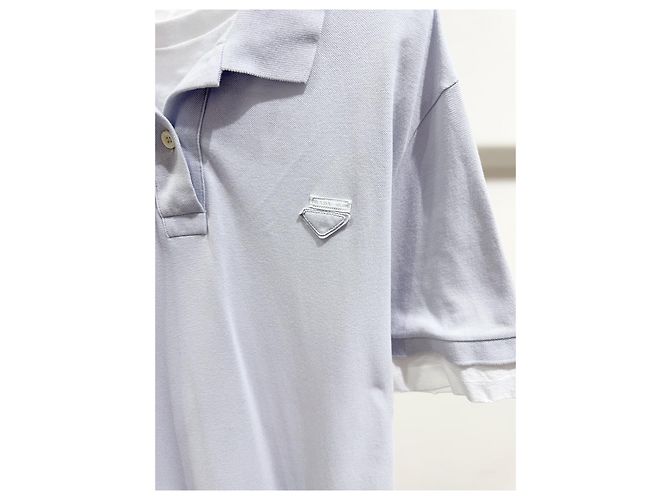 Prada Kleid aus Baumwolle im Polo-Stil Mehrfarben - Ansicht 2