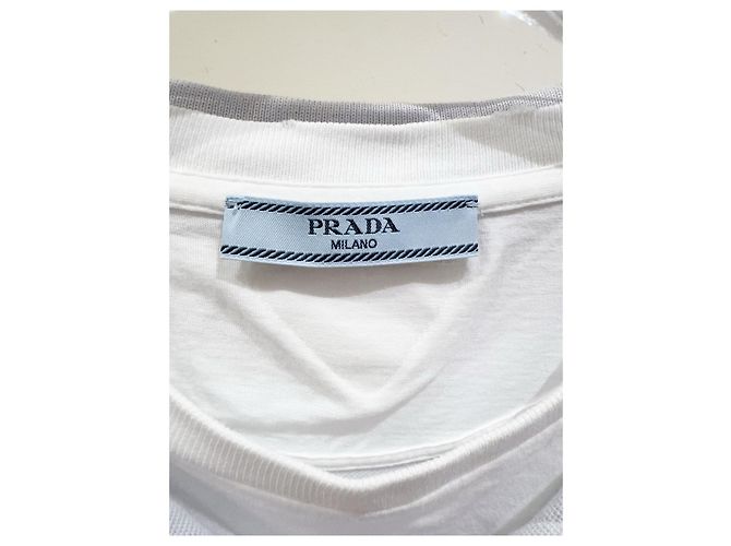 Prada Kleid aus Baumwolle im Polo-Stil Mehrfarben - Ansicht 3