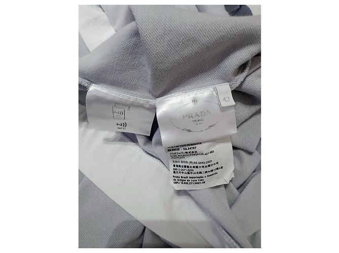 Prada Kleid aus Baumwolle im Polo-Stil Mehrfarben - Ansicht 5