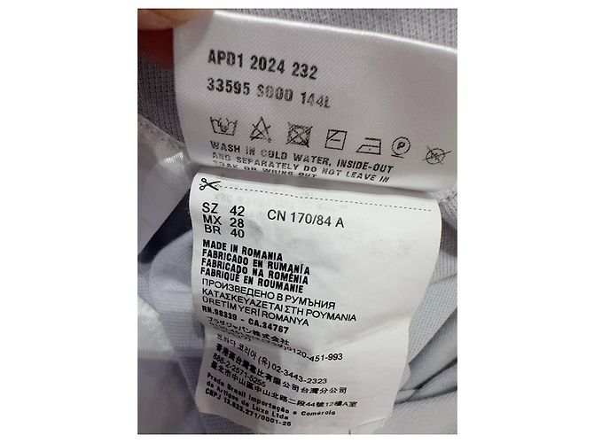 Prada Kleid aus Baumwolle im Polo-Stil Mehrfarben - Ansicht 6