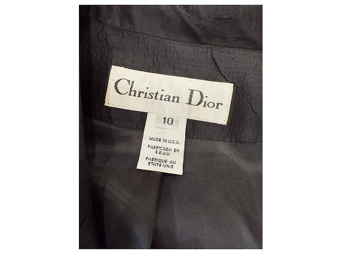 Autre Marque Giacca Dior in seta a maniche corte Multicolore - vista 4
