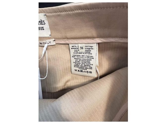 Shorts de algodão Hermès feminino Tamanho 36 Multicor - vista 3