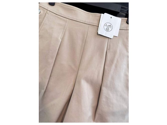 Shorts de algodão Hermès feminino Tamanho 36 Multicor - vista 4