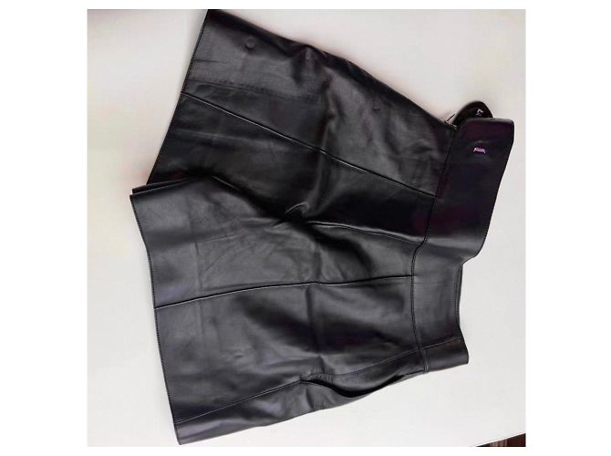 Hermès Shorts aus Leder Mehrfarben - Ansicht 4