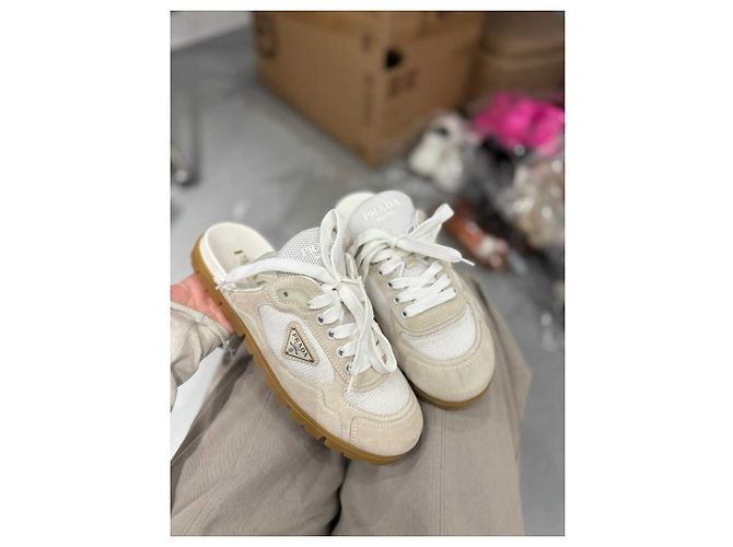 Ballerine Prada in pelle 36.5 Multicolore - vista 2