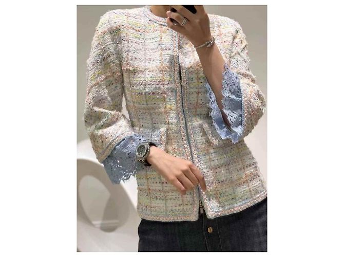 Chaquetas Chanel La Petite Veste Noire Multicolor - vista 8