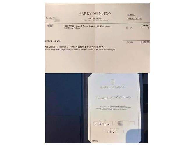 Harry Winston Halsketten Mehrfarben - Ansicht 6