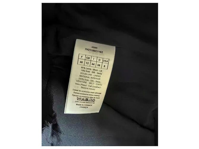 Autre Marque Vestido Dior de lana Multicolor - vista 3
