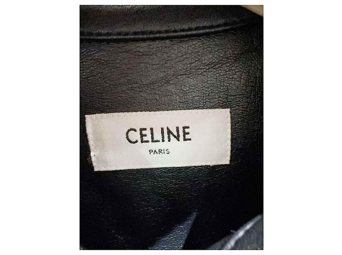 Céline Celine Lederjacken Schwarz - Ansicht 3