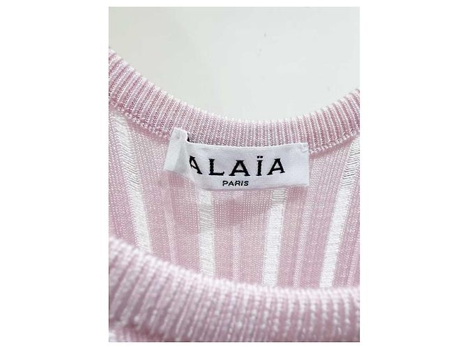 Autre Marque Alaïa Kleid aus Viskose Mehrfarben - Ansicht 2