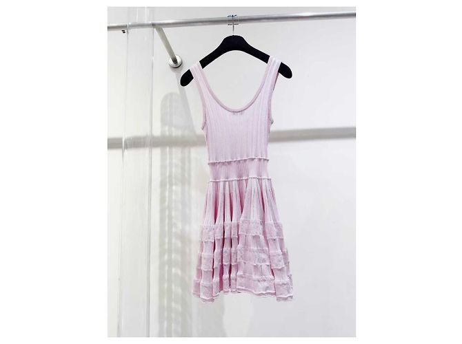 Autre Marque Alaïa Kleid aus Viskose Mehrfarben - Ansicht 3