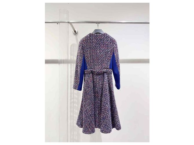 Autre Marque Abrigo Dior de lana morado Púrpura - vista 2