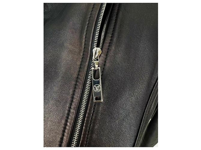 Louis Vuitton Lederjacken Schwarz - Ansicht 3