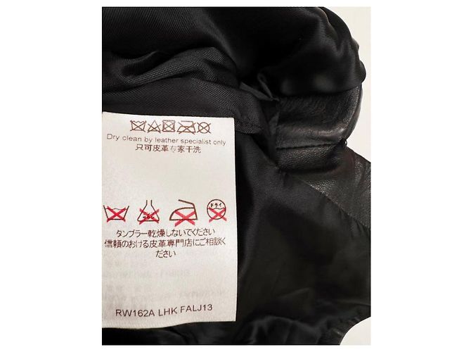 Louis Vuitton Lederjacken Schwarz - Ansicht 5