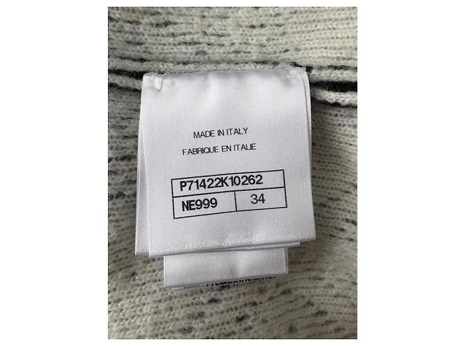 Abrigo Chanel de cashmere negro talla 34 - vista 7