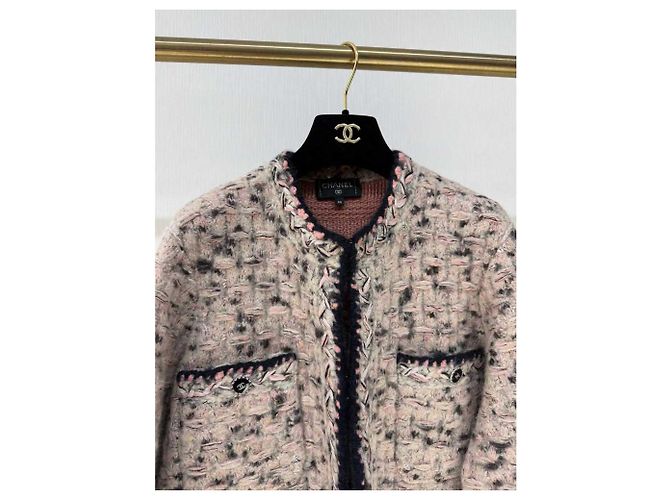 Abrigo Chanel de cachemira talla 36 Multicolor - vista 2