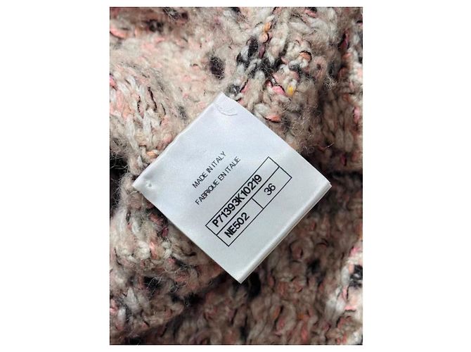 Abrigo Chanel de cachemira talla 36 Multicolor - vista 6