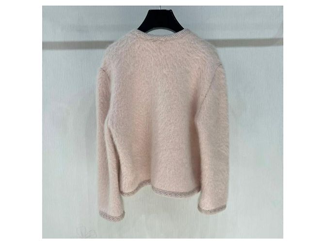 Giacca in lana rosa Céline - vista 5