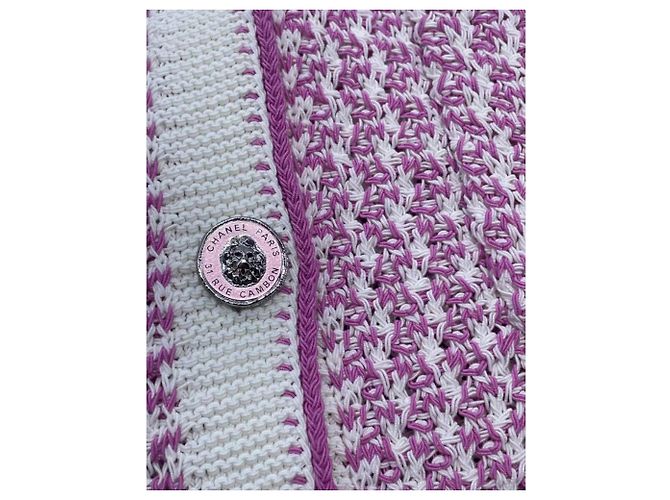 Chanel Kleid aus Baumwolle Mehrfarben - Ansicht 3