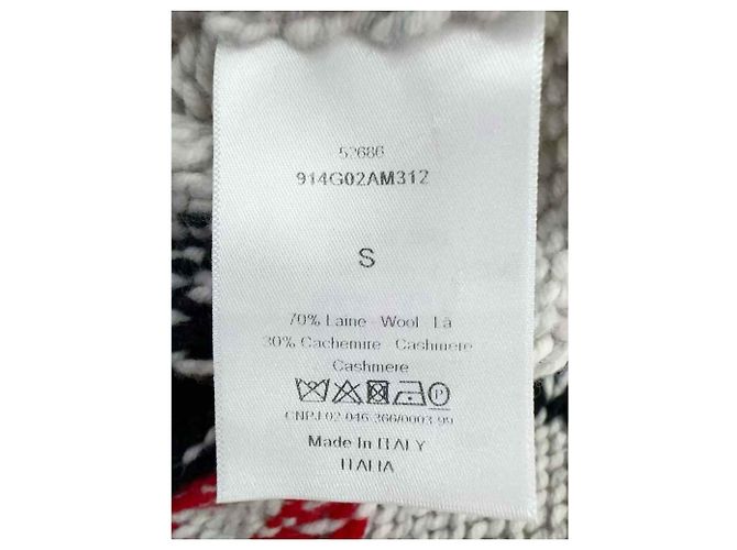 Autre Marque Dior Strickware aus Wolle Damen S Mehrfarben - Ansicht 4