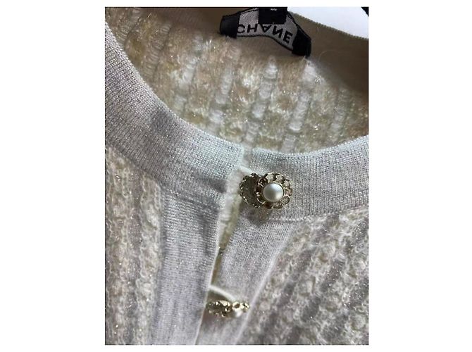 Chanel Kleid aus Wolle Mehrfarbig Größe 38 Mehrfarben - Ansicht 5