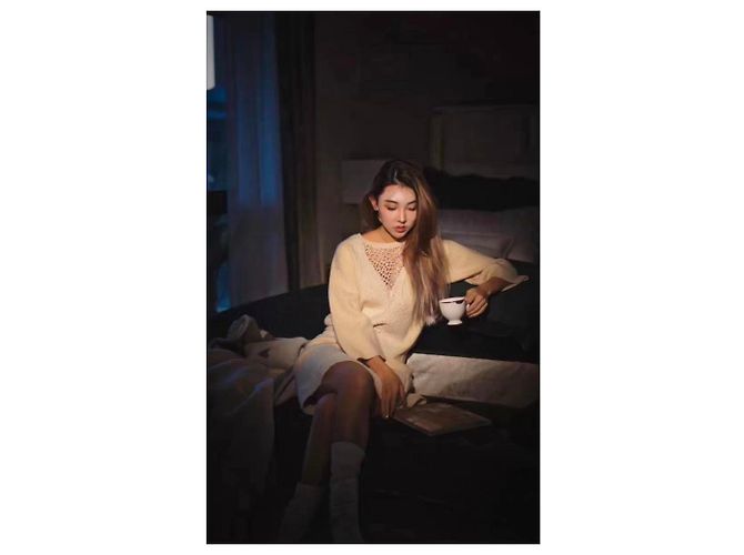 Chanel Strickjacke aus Kaschmir Mehrfarben - Ansicht 5