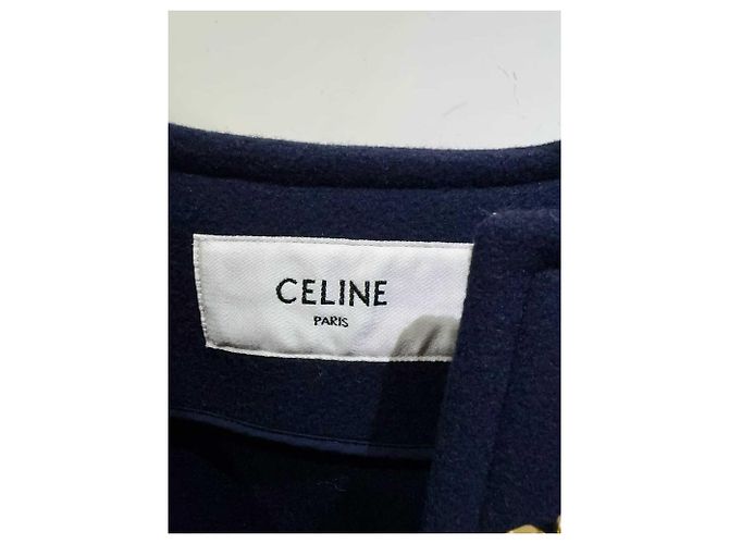 Céline Wollmantel Damen Größe 38 Mehrfarben - Ansicht 2