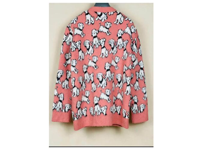 Céline Strickjacke aus Wolle Damen XS Mehrfarben - Ansicht 2